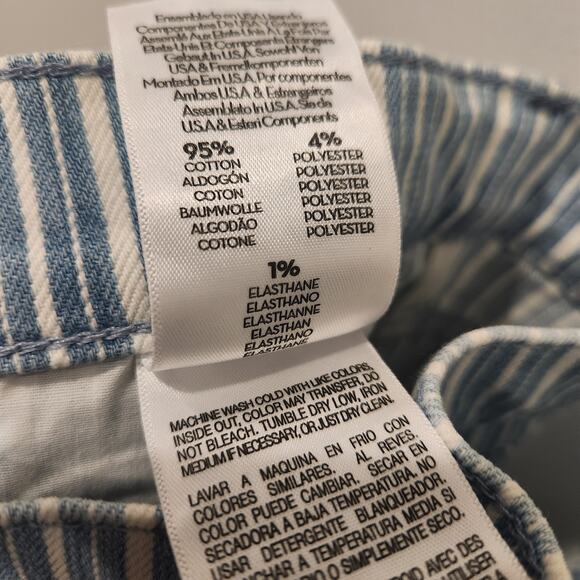 NEW Mother high-waisted spinner zip skimp lined up wide-leg jeans size 30 - Picture 7 of 8